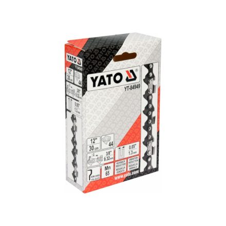 YATO Reťaz na motorovú pílu 12" 3/8" 1,3 mm 44 článkov