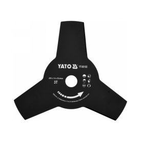 YATO Žací nôž trojramenný 255 x 25,4 x 1,6 mm YATO Žací nôž trojramenný 255 x 25,4 x 1,6 mm