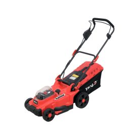 YATO Akumulátorová kosačka na trávu 370 mm 2 x 18 V (2 x 4,0 Ah batéria + nabíjačka)   YATO Akumulátorová kosačka na trávu 370 mm 2 x 18 V (2 x 4,0 Ah batéria + nabíjačka)