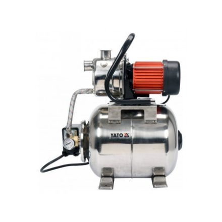 YATO Domáce vodárenské čerpadlo s nerezovou hydrofórovou nádržou 1200 W