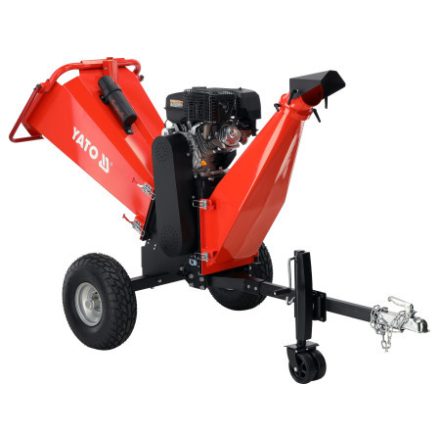 YATO Benzínový drvič vetiev 420 cm3 150 mm