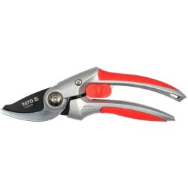YATO Záhradnícke nožnice 208 mm hliníkové s teflónovým bočným nožom   YATO Záhradnícke nožnice 208 mm hliníkové s teflónovým bočným nožom