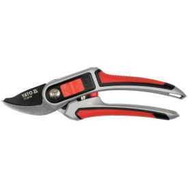 YATO Záhradnícke nožnice 220 mm hliníkové s teflónovou povrchovou úpravou   YATO Záhradnícke nožnice 220 mm hliníkové s teflónovou povrchovou úpravou