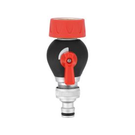 YATO Kohútikový konektor s 3/4" ventilom s vnútorným závitom   YATO Kohútikový konektor s 3/4" ventilom s vnútorným závitom